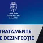 Tratamente de dezinfecție pe domeniul public al municipiului Călărași