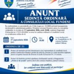 Consiliul Local Fundeni convocat în ședință ordinară pe 17 septembrie 2026