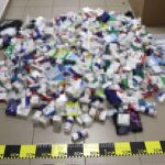 Peste 900 de anabolizante, în valoare de aproximativ 186.000 de lei, descoperite de polițiștii de frontieră la Calafat